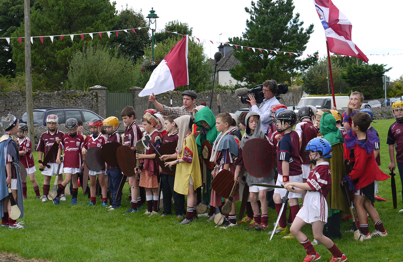 All-Ireland Hurling Final 'Up for the Match' from Athenry Slide background